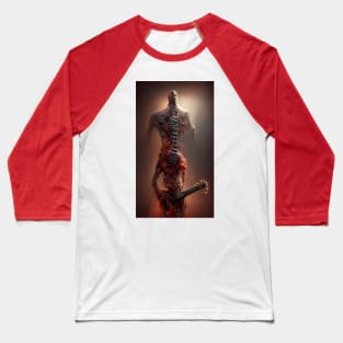 Guitar Spine Baseball T-Shirt